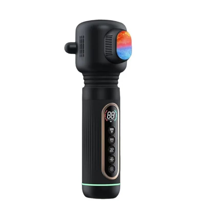 High frequency hot and cold fascia gun red light massage gun release instrument sports rehabilitation rapid release