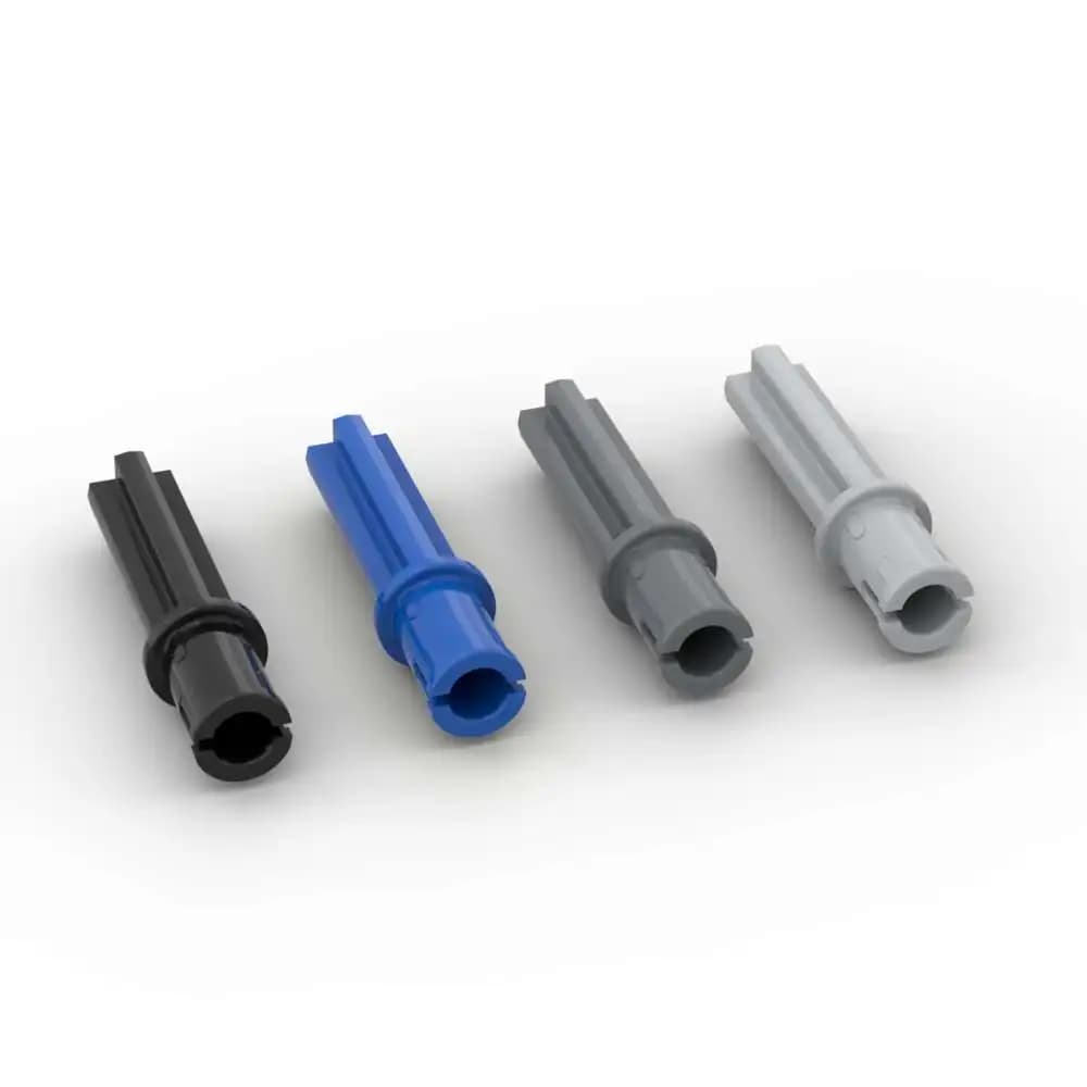 MOC 10 PZ 18651 Asse 2L Con Spille Blocchi di Costruzione Crette di Attrito Particelle Giocattoli Educativi Assemblare Bambini Di Compleanno Regali Del Capretto