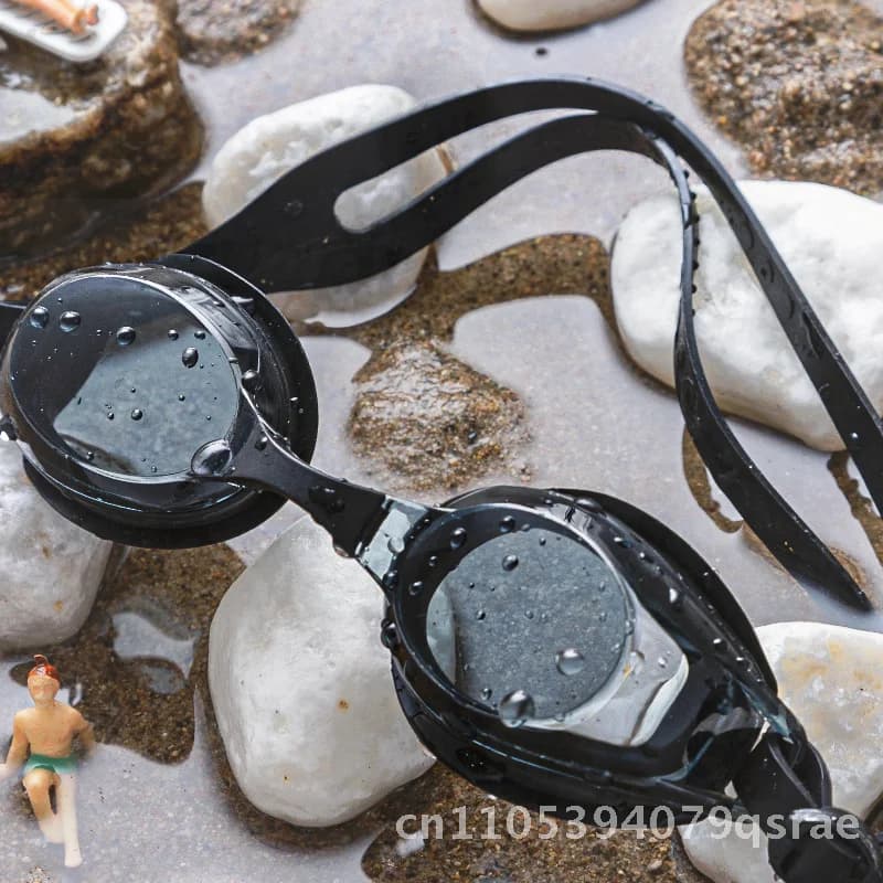 Swimwear Momasong HD Earrings Adult swimming equipment unisex waterproof black red white