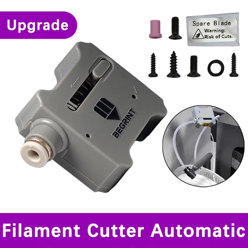 Filament Cutter For Creality K2 K1C K1 Max K2 PRO Hi K2 Plus Ender3 V3 KE Automatic High Quality Anti Jam 3d Printer Accessories