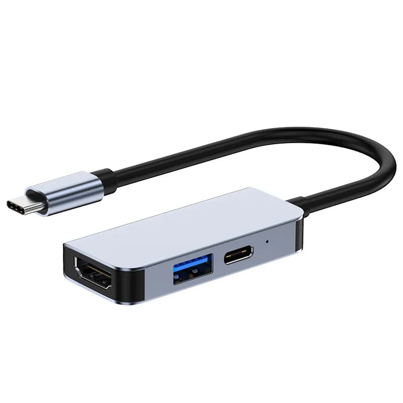Docking station di tipo C Docking station USB 3.0 tre in uno HD-MI Hub extender per laptop Thunderbolt 4