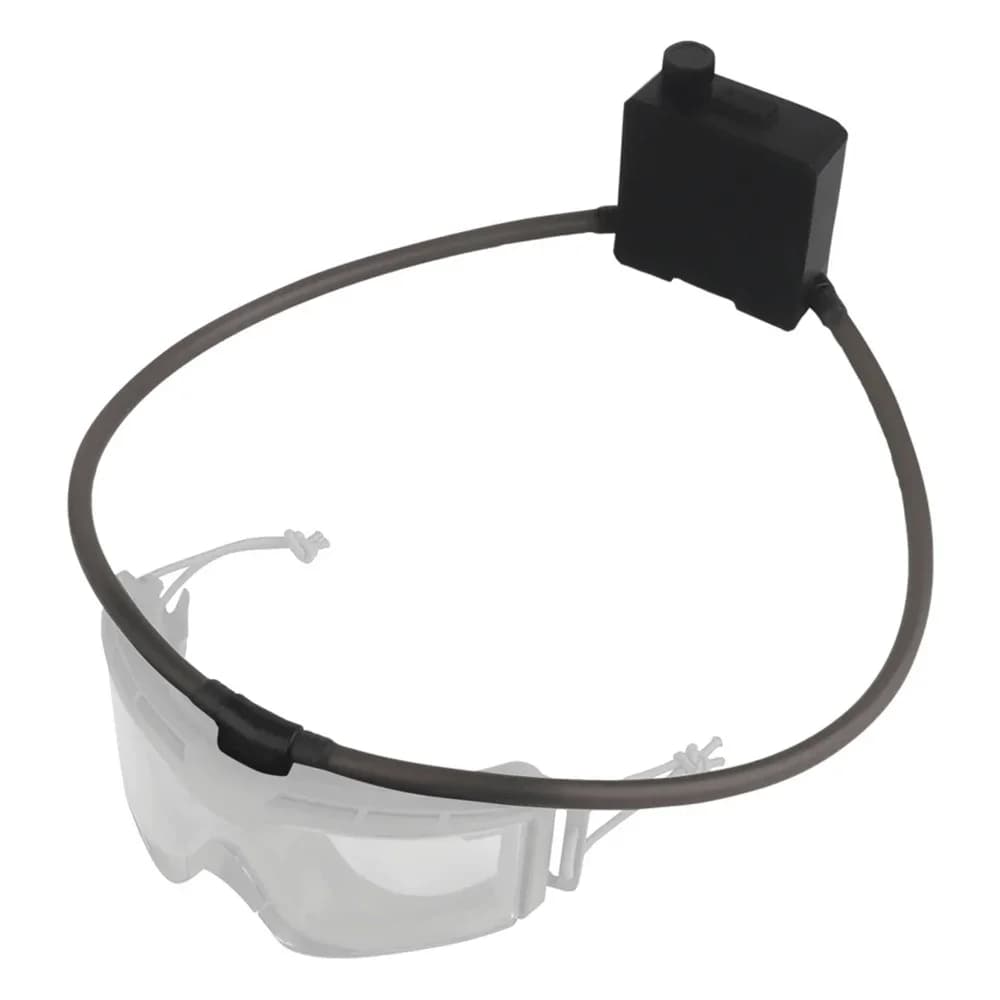 Kit Occhiali Tattici Antiappannamento con Ventola per Caccia, Escursionismo, Sci, Moto - Occhiali Protettivi di Sicurezza