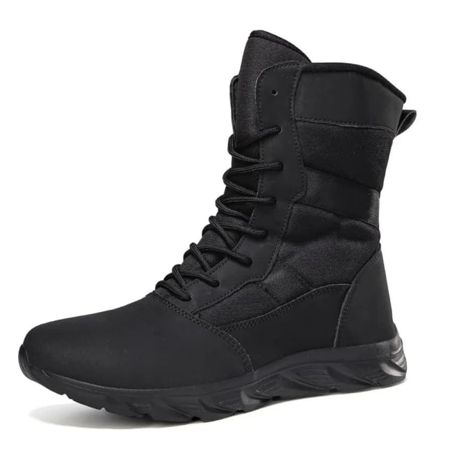 Stivali Tattici da Combattimento per Uomo, Stivali Militari e da Lavoro, Stivali da Moto Unisex, Scarponi da Escursionismo Outdoor, Stivali da Caccia Extra Large
