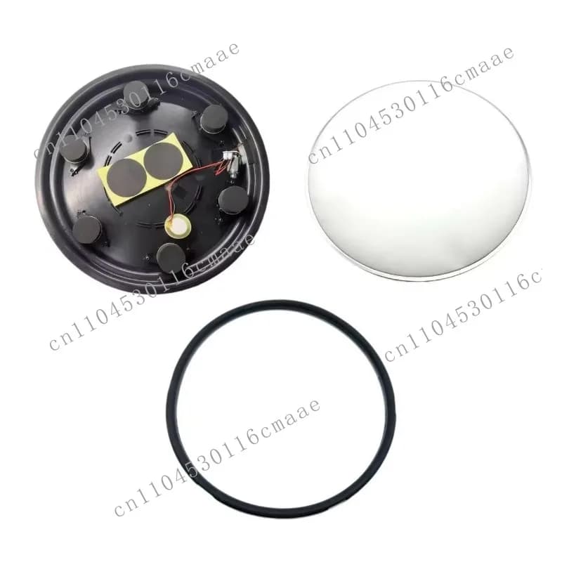 12-Inch Electronic Drum 6-Dot Hair Pad Set with Mesh Rubber Ring for Sound Module Drum Set Trigger