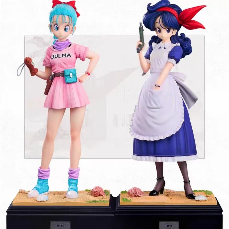 Jt Statua 30 cm Dragon Ball Anime Bulma Launch Action Figures Serie Infanzia Collezione di statue in PVC Modello di bambola Ornamento Regalo