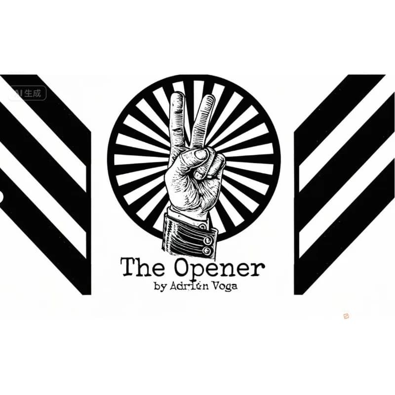 IL OPENER Espedienti e istruzioni online) di Adrian Vega Card Mazzi di magia e trucchi Close Up Performer Stage Street Divertente