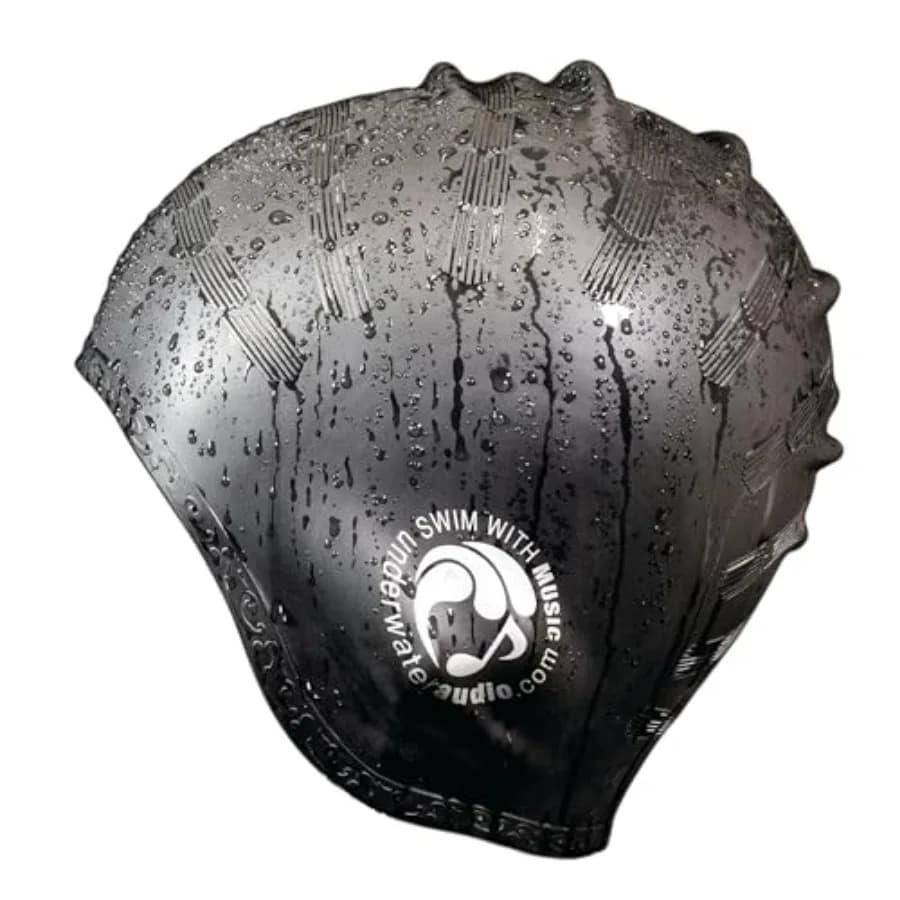 Ampyx Swimming Cap Compatible with Underwater Audio