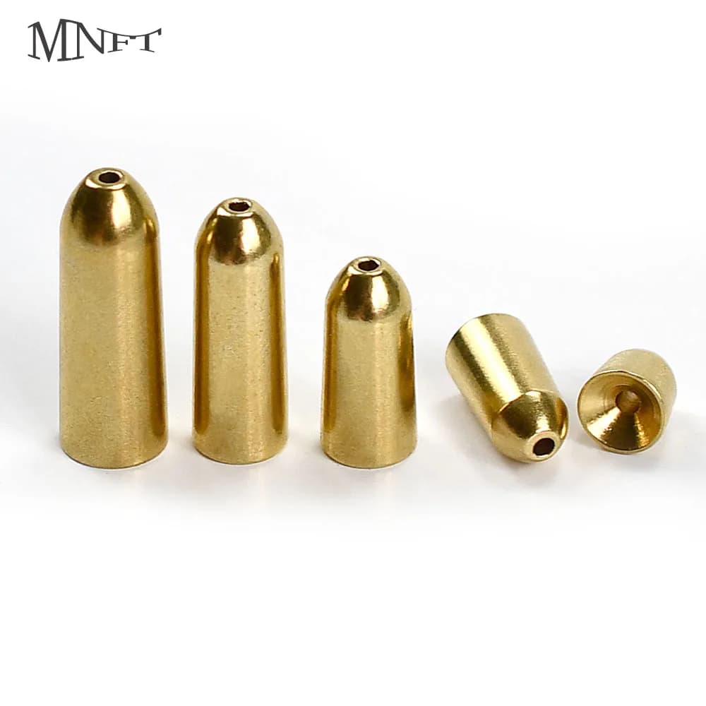 Set di 15 Piombi a Proiettile in Ottone Massiccio Multi-Peso 1.8/3.5/5/7/10g, Piombi da Pesca a Rapida Affondamento per la Pesca di Spigola e Trota