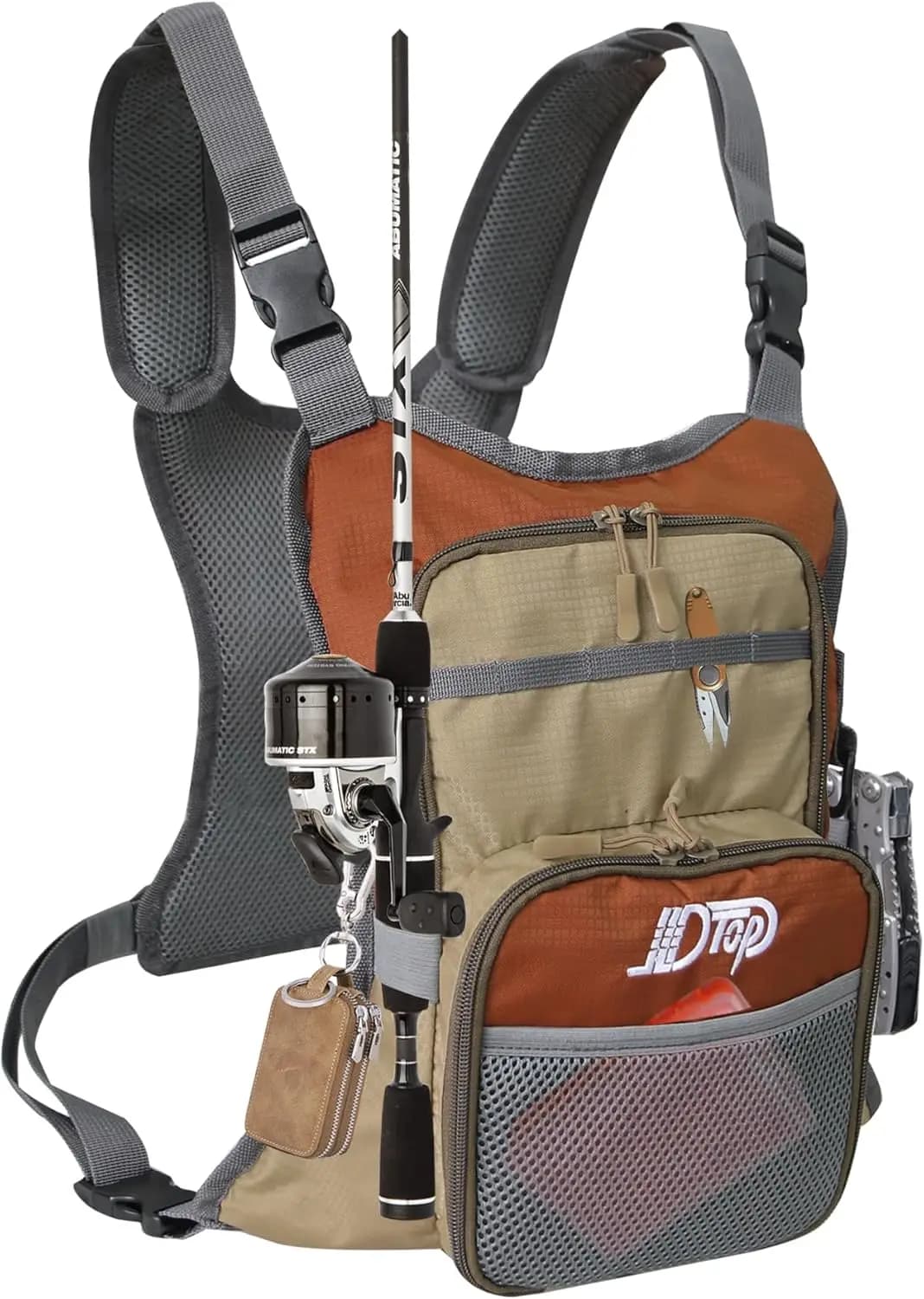 Fishing Backpack in Moscow, Light Bag for Equipment with Boxes and Accessories for Men