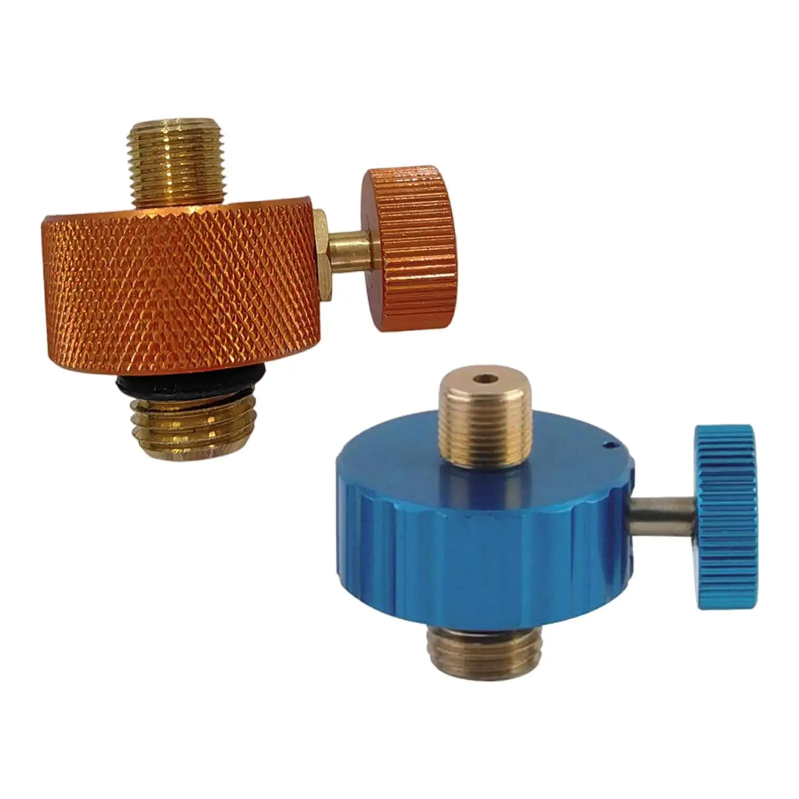 Camping oven adapter with anti-rust control knob, highly sealed robust metal