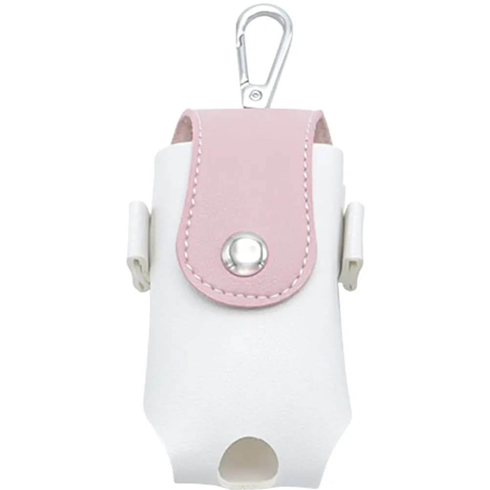 Porta Palline da Golf Riutilizzabile in PU, Marsupio Portatile Compatto per Palline da Golf, Organizer per Tee da Golf, Accessori da Golf