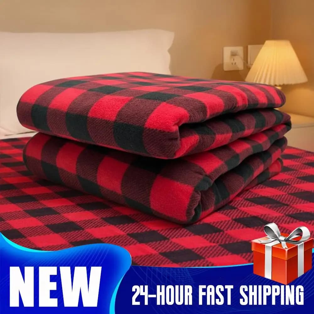 Electric Heating Blanket 6 Heating Zones Waterproof Electric Warm Sleeping Mat Camping Heating Blanket 3 Adjustable Temperature