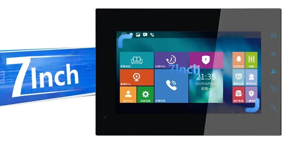 Videocitofono IP per Appartamenti, Sistema Intercomunicante Multi-Appartamento Android, Best Seller