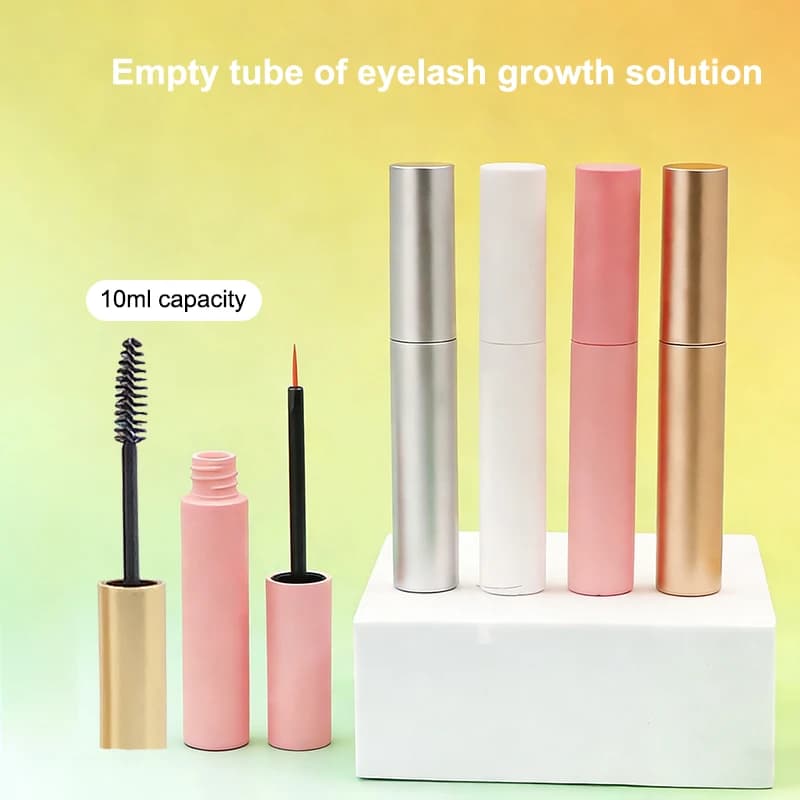 Vacuum Tube for 10ml Mascara with Applied Auction, Container for Eyeliner, Flacone Sample