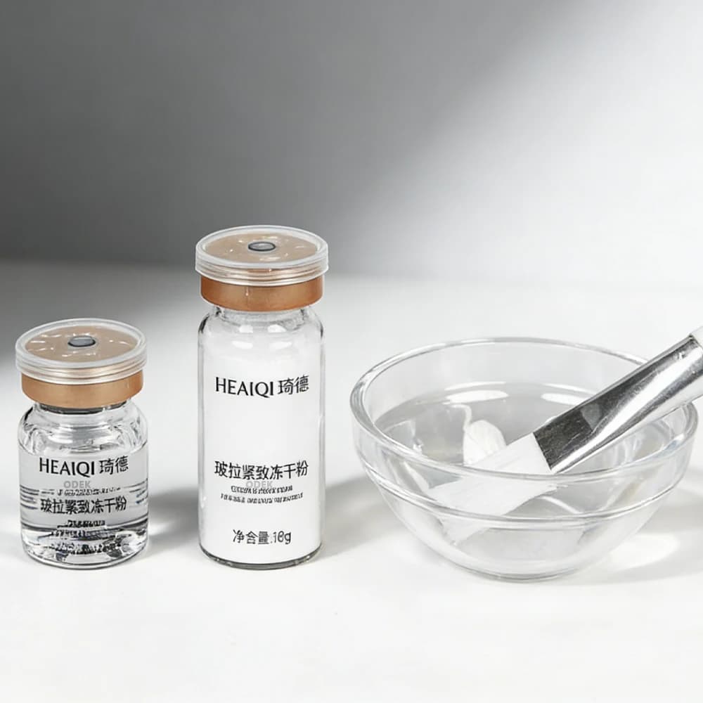 Kit Maschera Viso Miracolosa Coreana con Peptidi, Collagene e Acido Ialuronico per Lifting, Rassodamento, Idratazione e Illuminazione della Pelle