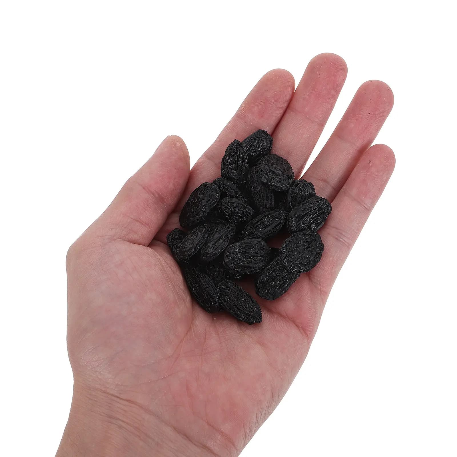 100G Artificial Blackcurrant Fake Dried Fruit Plastic Grapes for Restaurant Display Table Centerpiece Food Photo Props
