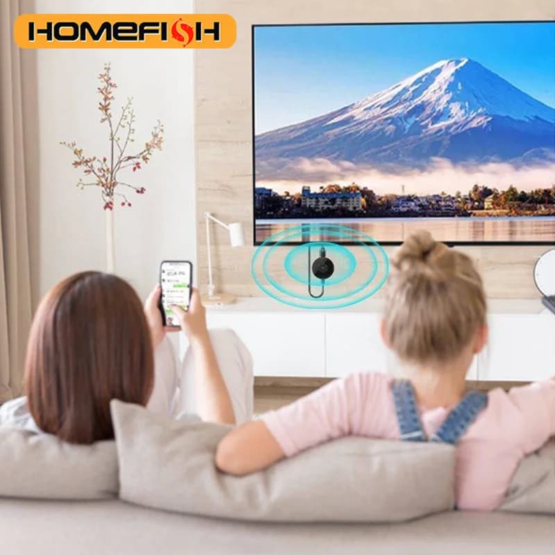 Wireless HD Mirroring Multiple Device Mobile Phoneconnected To TV HD 1080P Projection Computer Ipad WIFI Live Screen Projector