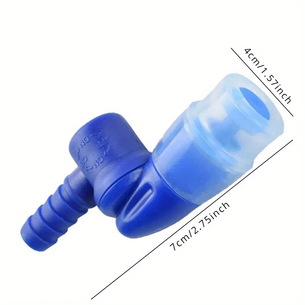 1 Pezzo Valvola di Ricambio per Boccaglio Idratazione, Boccaglio per Sacca d'Acqua da Ciclismo Outdoor in Blu / Beige