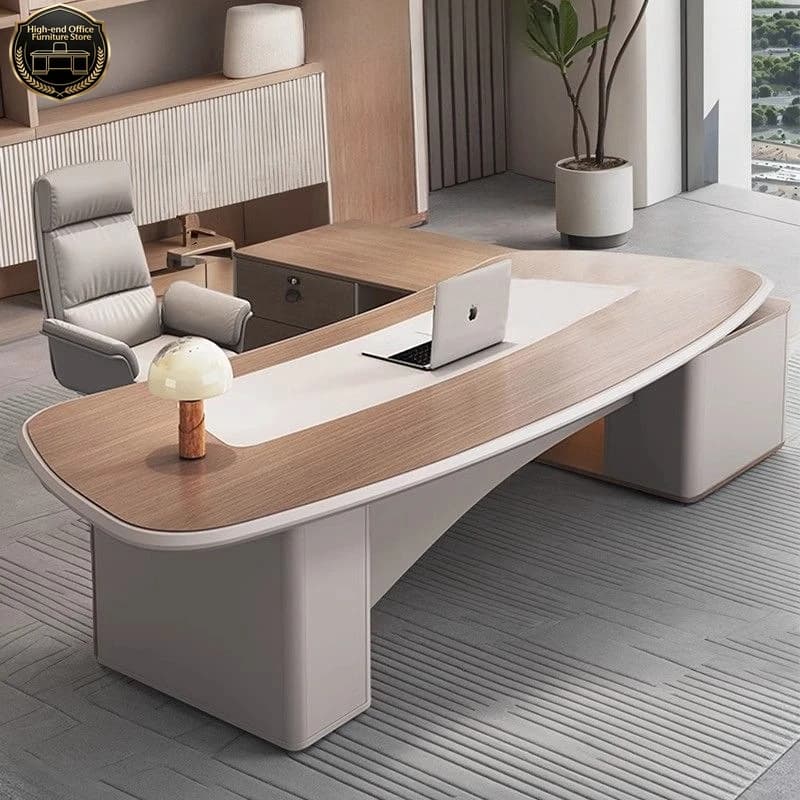 Scrivania Direzionale di Lusso Leggera e Semplice, Moderna e Minimalista, Ergonomica, per Ufficio e Gaming