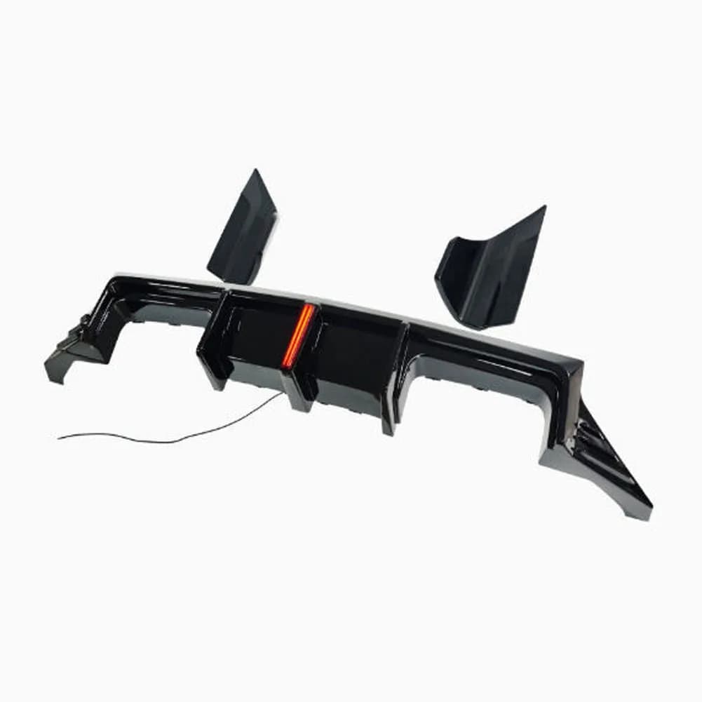 Car Rear Bumper Diffuser Lip for BMW 2 Series G87 M2 M2C 2021-2026 Bumper Side Corner Wrap Splitter Guard Protector Tuning