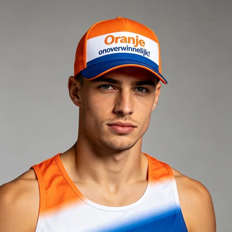 2026 Summer Netherlands Baseball Cap Breathable Stylish Casual Adjustable Sun Hat Unisex Football Fans Outdoor Sports Cap