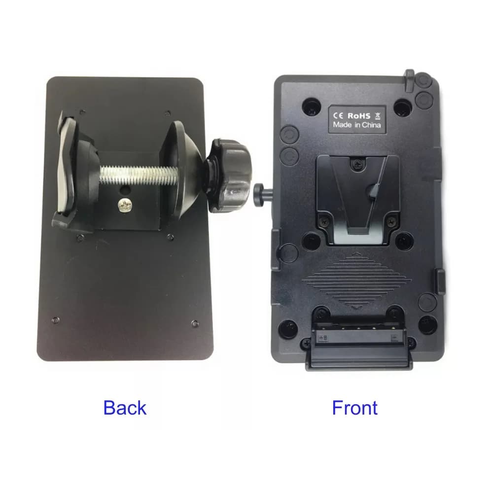V-lock Mount BP Battery plate U D-Tap clamp for light support Tripode Flash Monitor