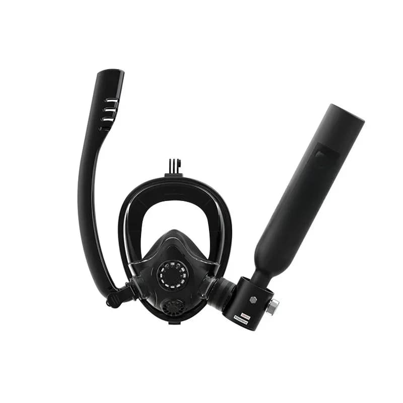 Portable Diving Breather 0.5 Liters Mini Cylinder K2 Snorkeling Mask Full Face Mask Swimwear