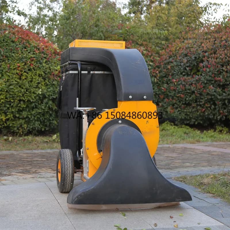 Soffiatore per Foglie Portatile di Grado Industriale, Macchina Multifunzione Integrata con Aspirazione per Giardini e Aree Pubbliche