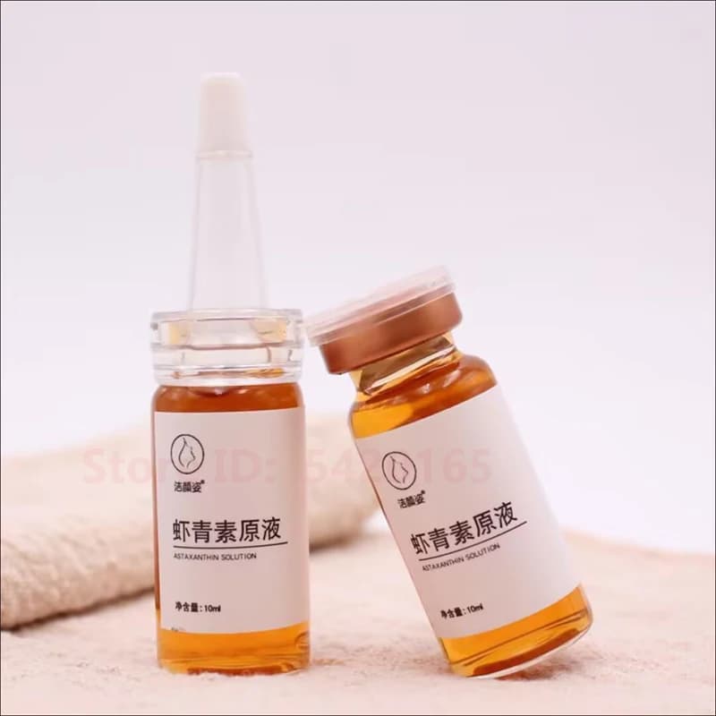 Astaxanthin Face Essence Kit Collagen Hyaluronic Acid Hydrating Rejuvenation Vitamin C Beauty Korean Cosmetics Skin Care