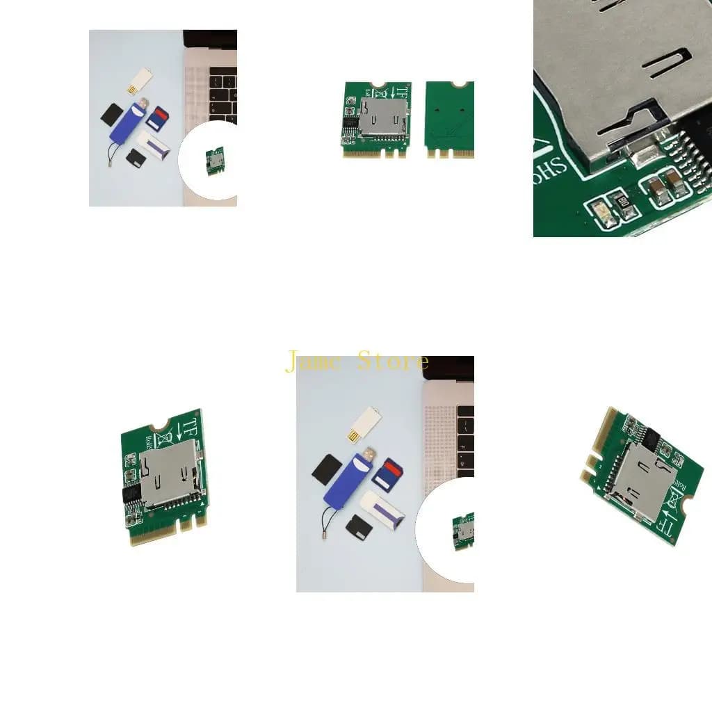LX0B M.2 A/E To TF Hot Swapping Adapter Card For Laptop Desktop Fast Transfer