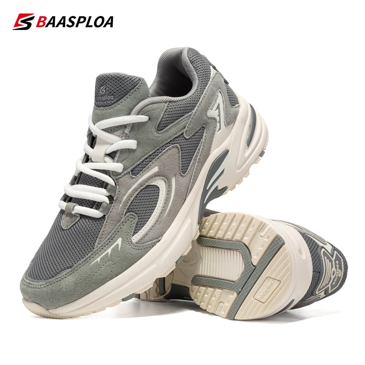 Baaslpoa nuove scarpe da corsa da uomo in tessuto a rete traspirante antiscivolo da uomo sport all'aria aperta scarpe da basket da passeggio Sneakers da uomo
