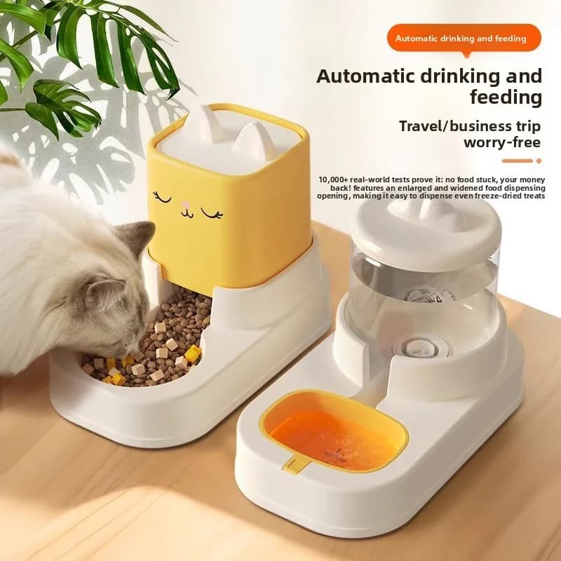 Automatic Cat Water Fountain Smart Automatic Water Bowl Pet Food Feeders Feeding Bowls Suitable For Cats Dogs Pet Daily Supplies
