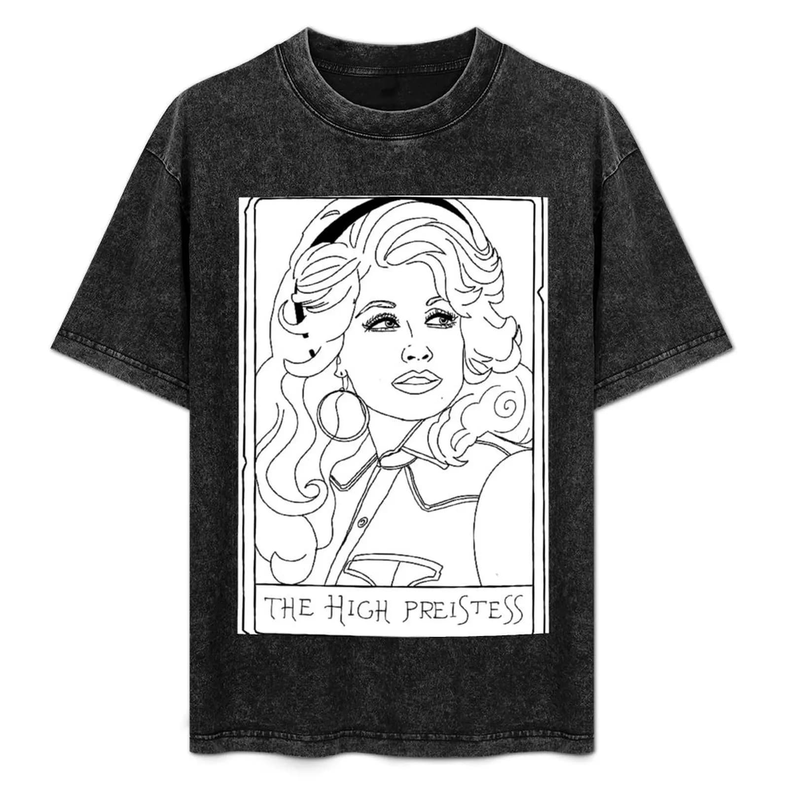 T-shirt Dolly Tarot Card T-shirt sportiva estiva ad asciugatura rapida