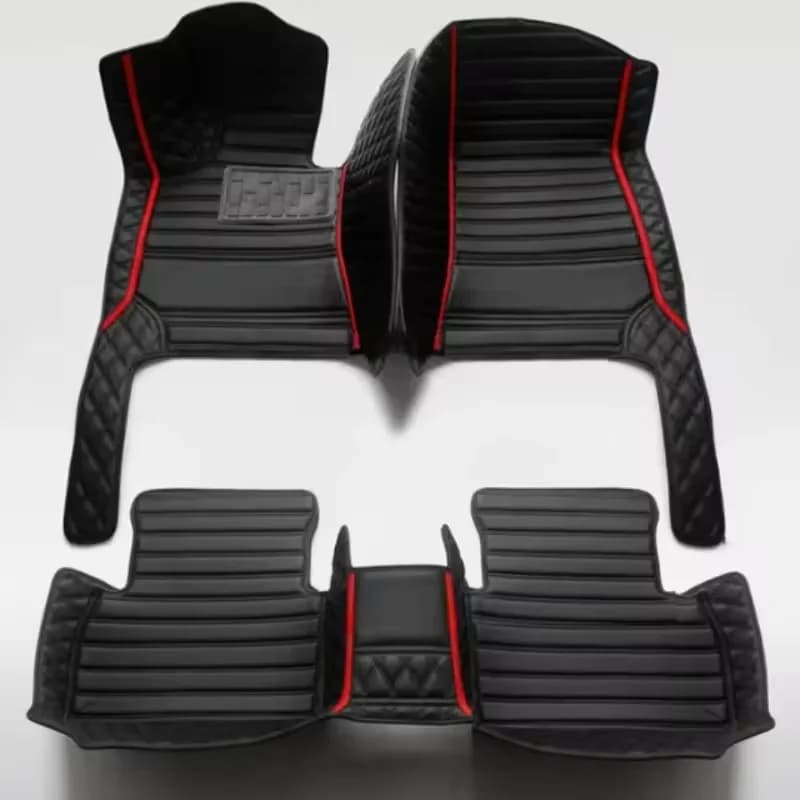 Tappetini Auto Personalizzati per Renault Talisman 2012-2014, Logan, Seat Leon 5F 2013, Leon MK2 2006-2009, Ibiza 2010, Accessori Interni