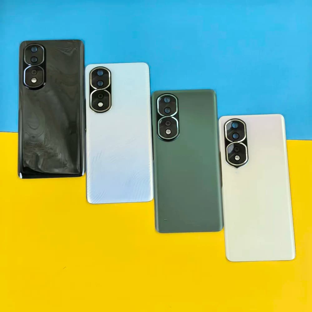For Honor 80Pro ANP-AN00 6.78'' 5G Back Cover Glass Rear Housing Door Replacement Battery Cover With Camera Lens & Adhesive Glue