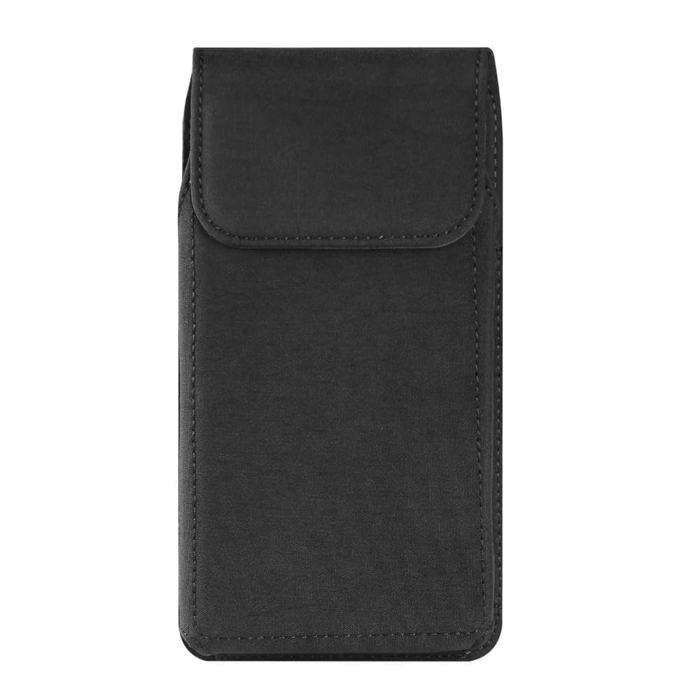 Waist bag with hook Universal bag waterproof belt clip for phone Portable black belt bag for men's phone