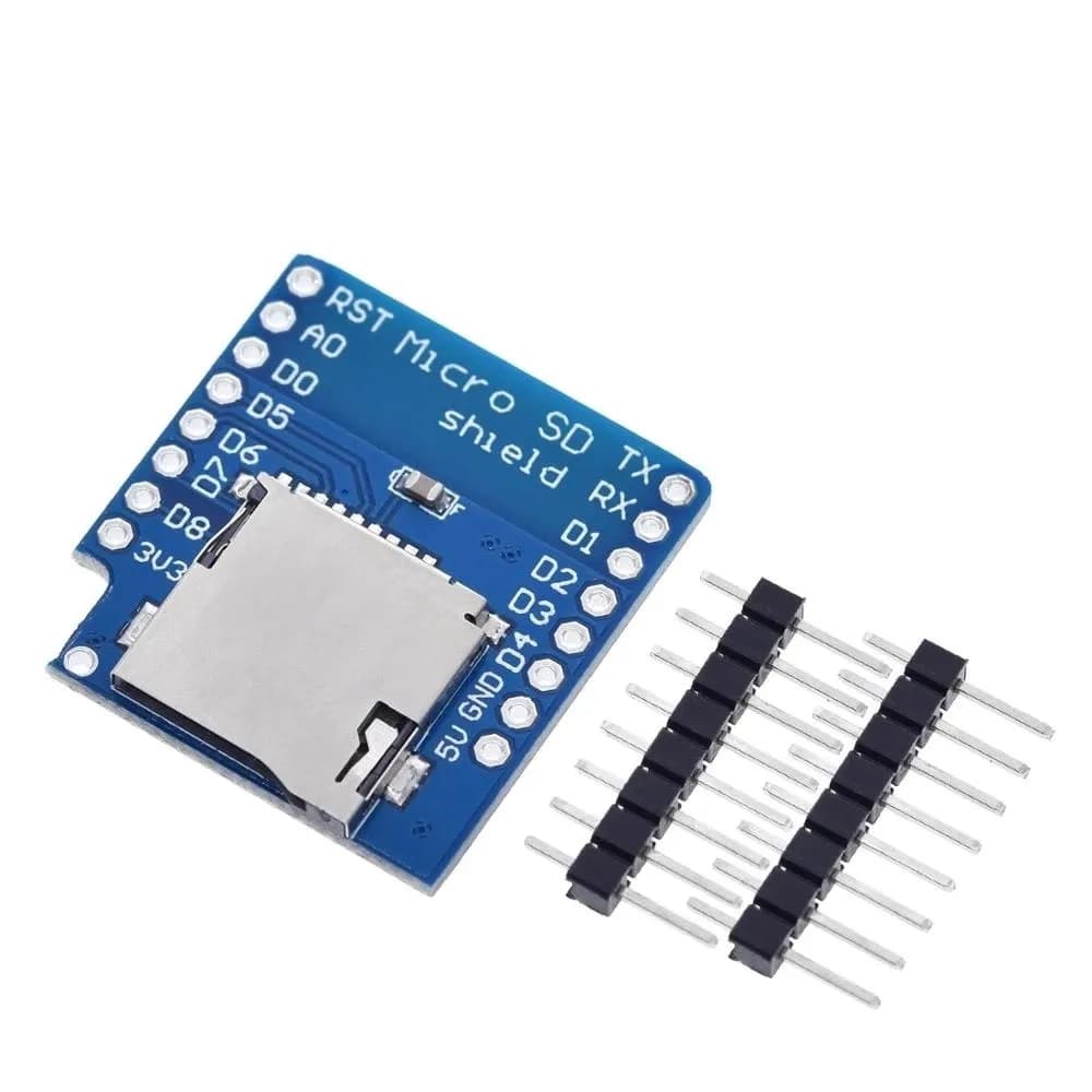 Modulo Lettore di Schede Micro SD TF da 15 Pezzi per Scheda di Espansione WIFI D1 Mini e Scheda di Apprendimento