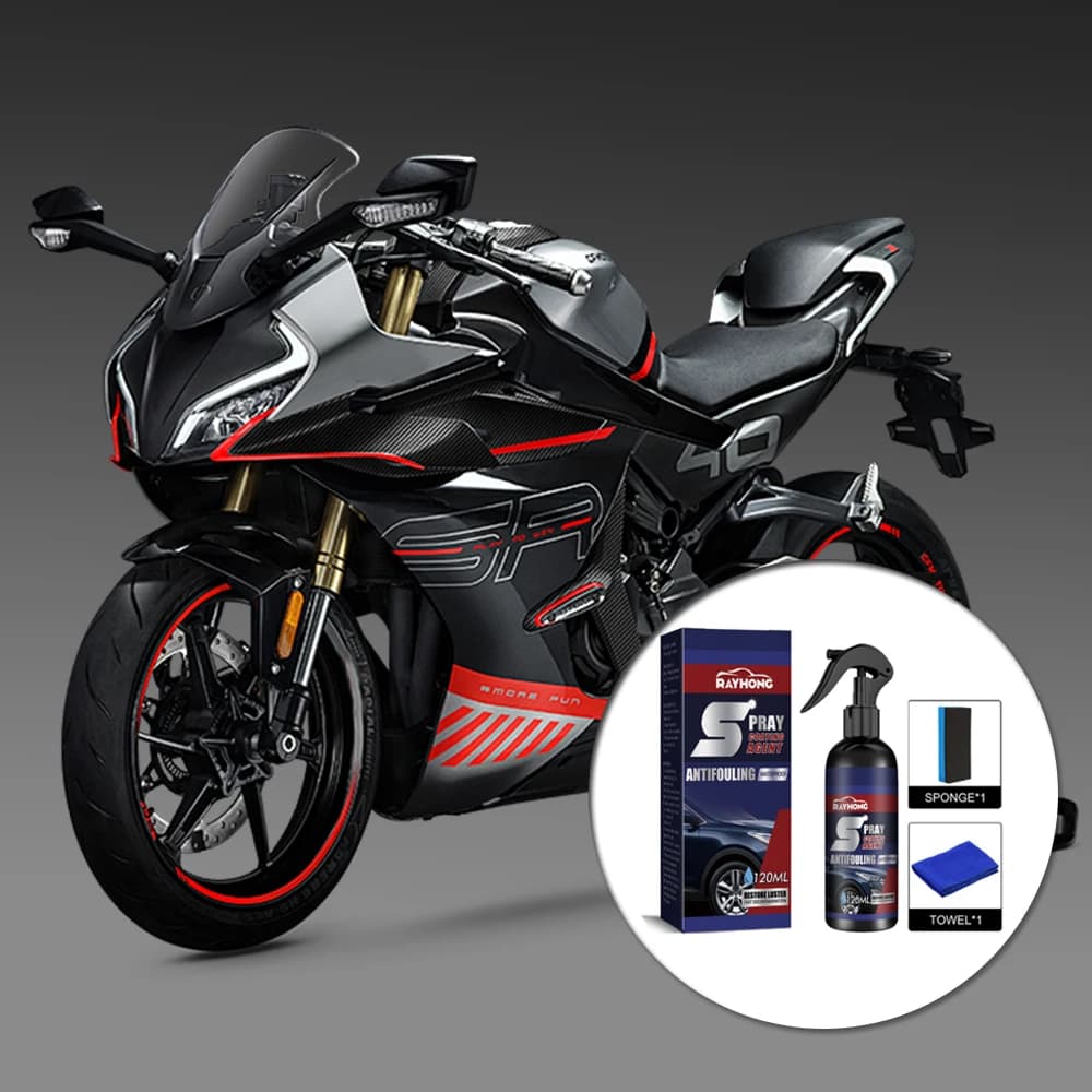 Rivestimento in nano ceramica per auto Pellicola spray rapido Anti-graffio Protezione idrofobica Cera schiarente Kit di lucidatura per dettagli auto 120
