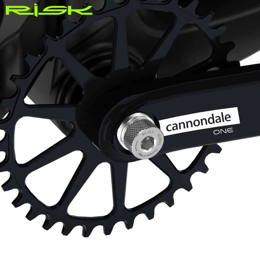 Strumento per la rimozione della pedivella del dente RISK e manicotto di riparazione dell'albero centrale per biciclette Cannondale Canon Dell SI/SISL/SISL2