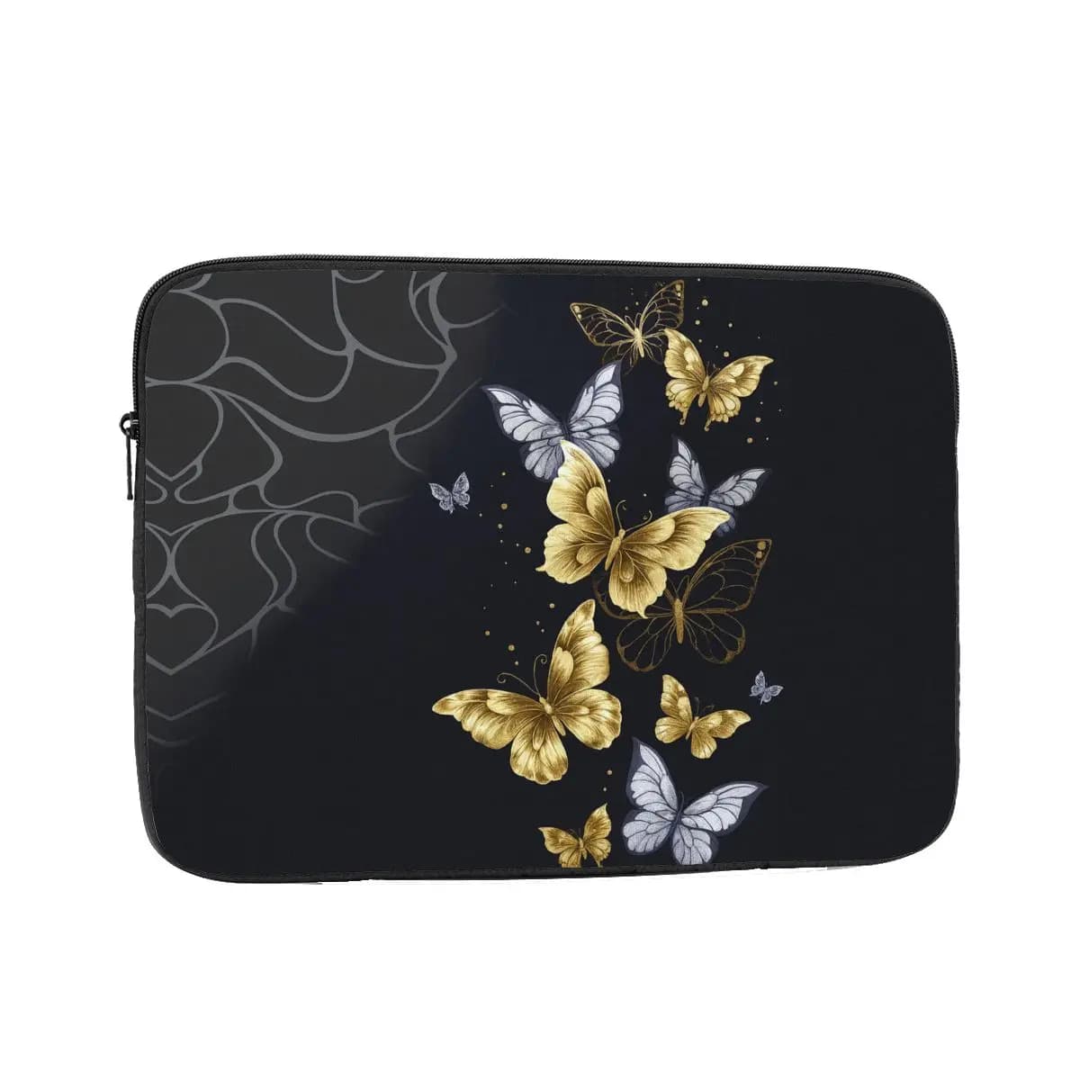 Golden Butterfly 10 12 13 15 Borsa per laptop da 17 pollici Custodia per notebook Custodia antiurto