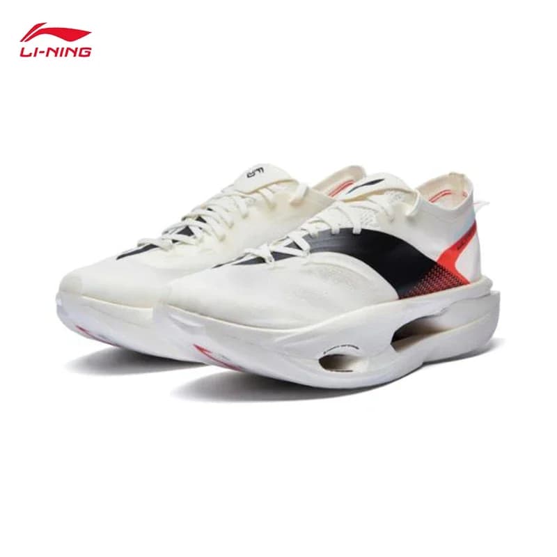 LI-NING FEIDIAN 5 ULTRA Scarpe da corsa da corsa unisex SUPER BOOM Cuscino PIASTRA IN FIBRA DI CARBONIO Scarpe sportive professionali ARMV005