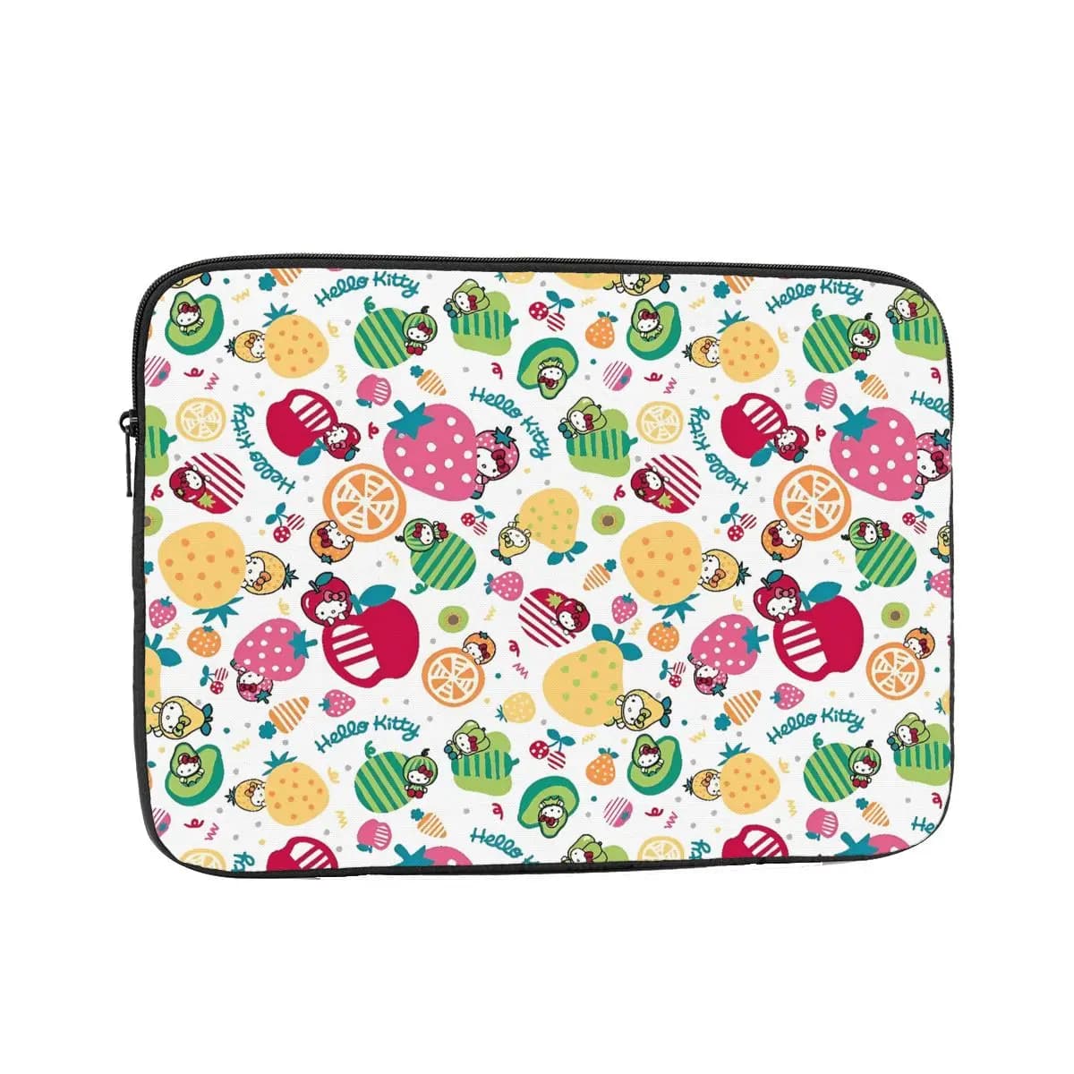 Custodia per notebook con cerniera Custodia per notebook Hellos Kittys Fruit Custodia per computer Kawaii 12 13 15 17 pollici Custodia antiurto
