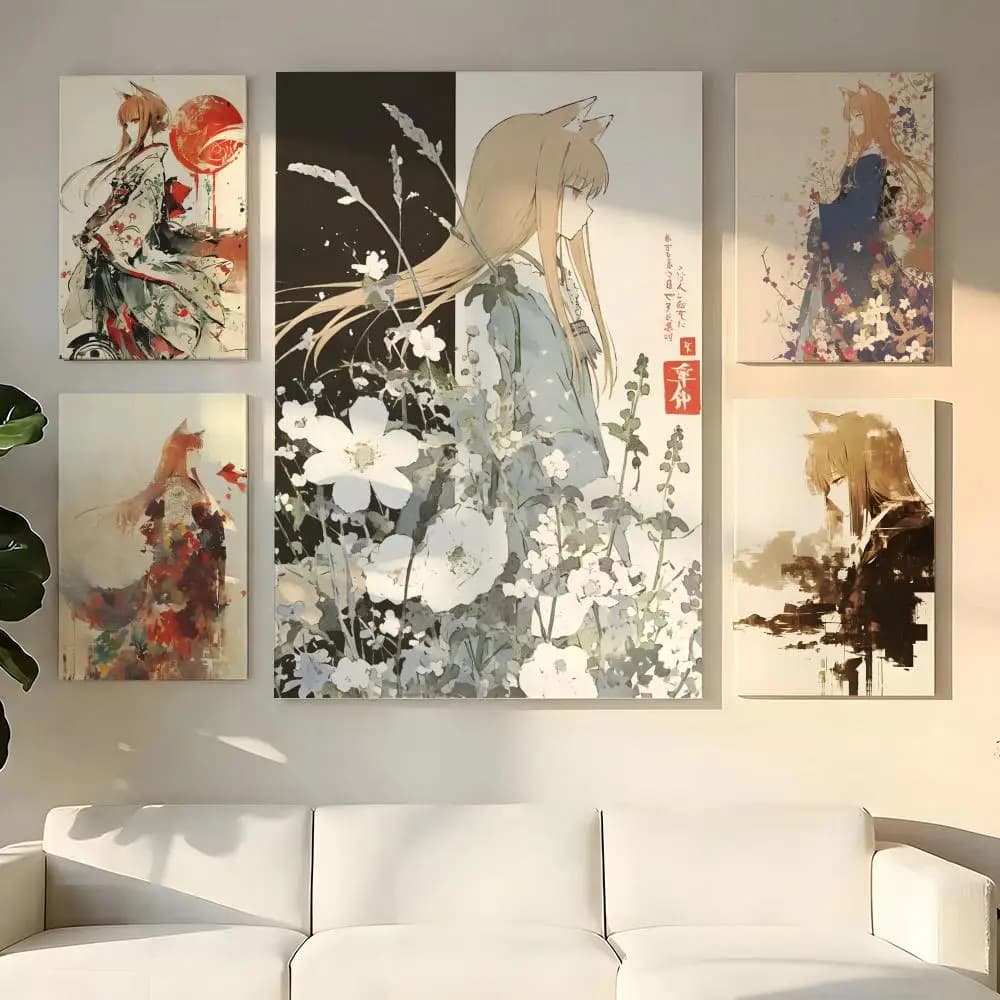 Painting Calligraphy Eco HD Canvas Poster Wall Art With Inner Frame | Hallway Decor Movie B-Breaking Bad