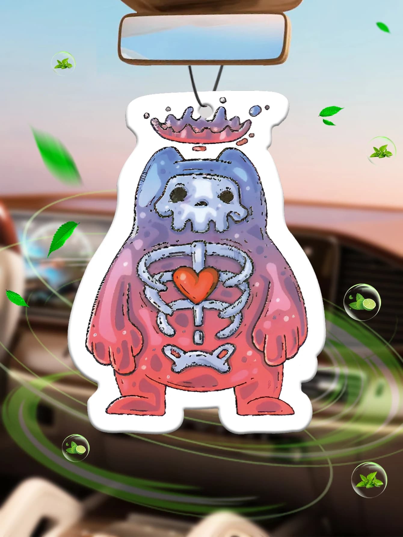 Perfume for long-lasting cars with classic characters of horror and sangrient films, inspired by Japanese anime, with persistent fragrance.