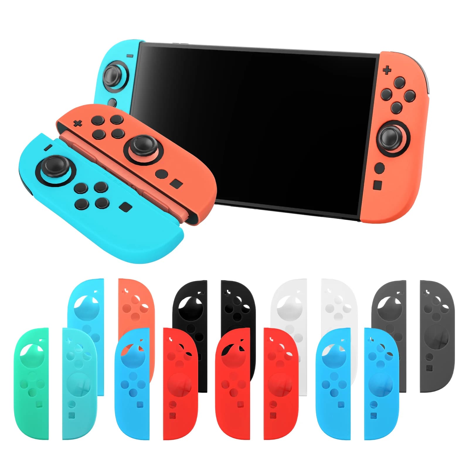 Per Switch 2 Joy-con Maniglia Custodia in silicone per Switch 2 Grip Shell per Switch Custodia per Nintendo Switch 2 Controller di ricambio