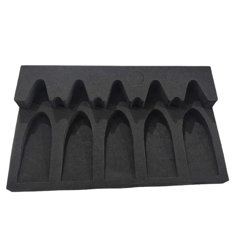 Supporto per supporto per fucili con montaggio a parete in schiuma EVA a 5 slot per pesi leggeri