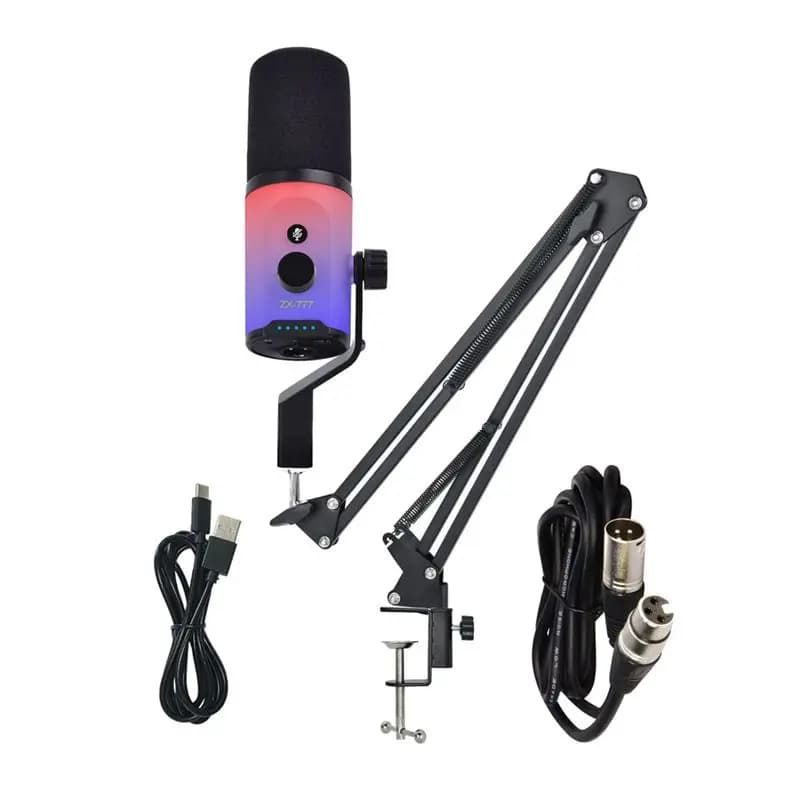 Y22A-Dual Mode USB/XLR Dynamic Microphone USB/XLR Gaming Microphone For Podcasting Recording Gaming Live Streaming