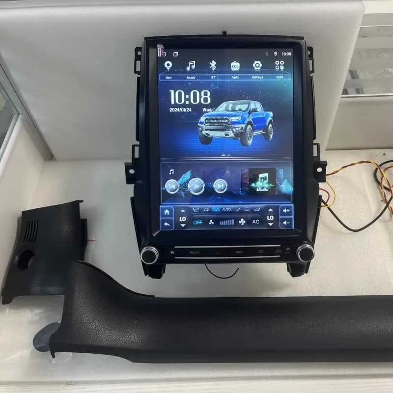 Android14 For Ford Everest Ranger 2016-2021 Car Radio Automotive Multimedia Tesla Screen Carplay Auto Bluetooth GPS WIFI Stereo