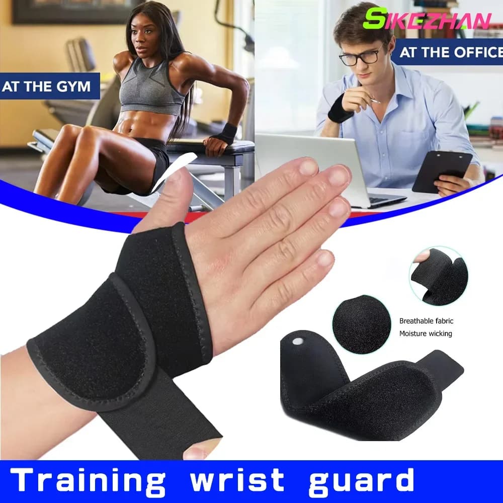 Polsino Supporto per il polso Cinghie per tutore Extra resistenza Sollevamento pesi Polsi Avvolgimenti Fasciatura Fitness Allenamento in palestra Fascia di compressione