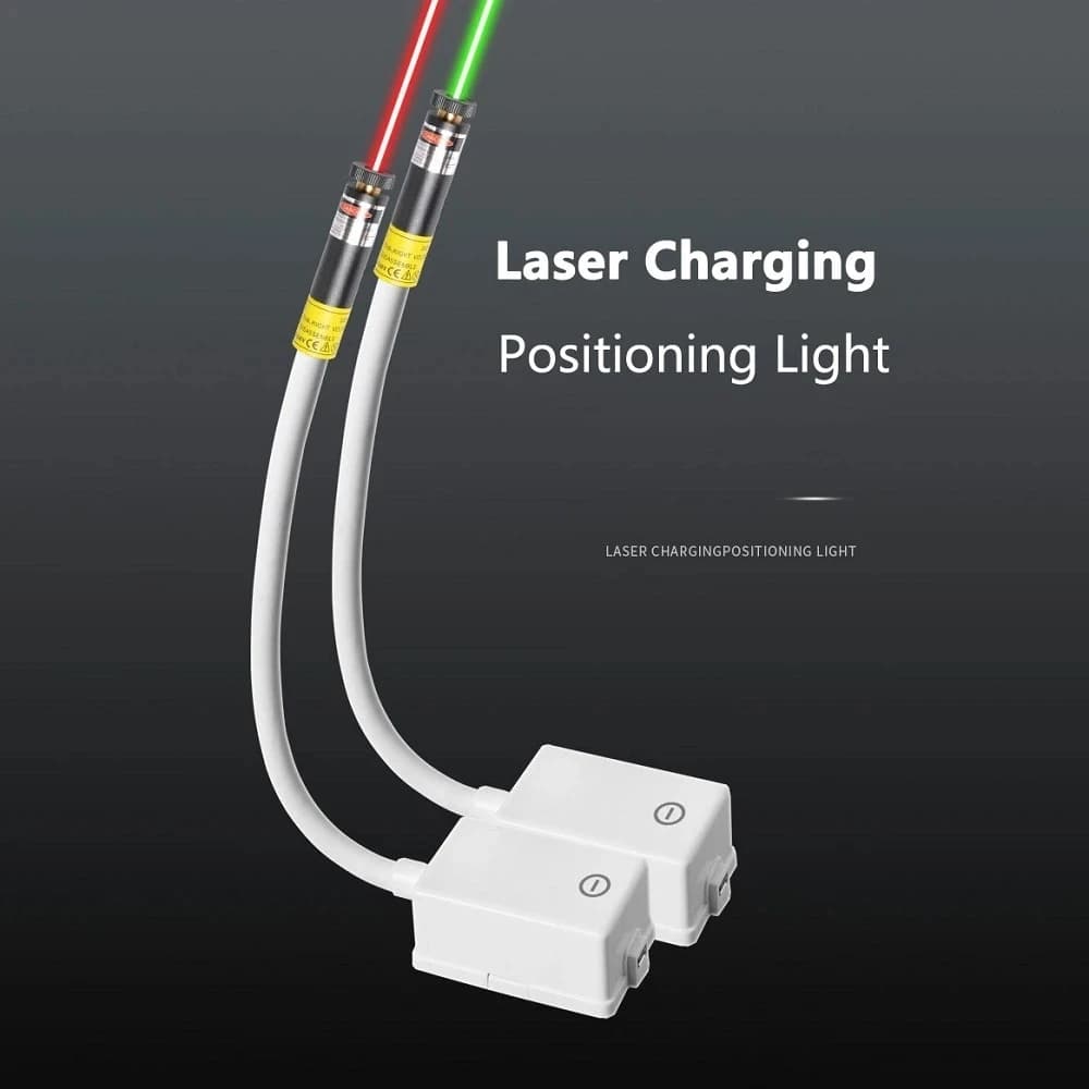 DC5V lampada di posizionamento a infrarossi Laser portatile multiuso da taglio USB ricaricabile luce di lavoro rossa/verde per cucire